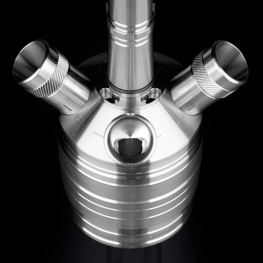 Steamulation Ultimate Gen.II Shisha SILVER MATT METALLIC