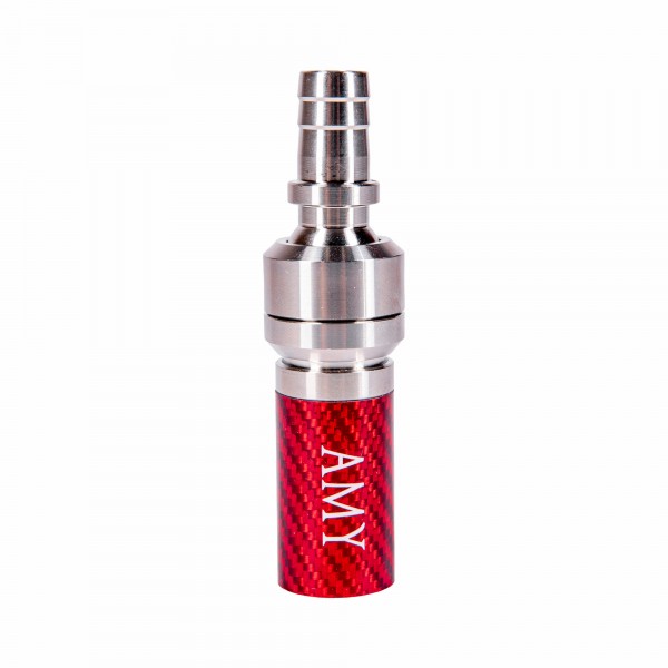 Amy Deluxe RvS Adapter Carbon