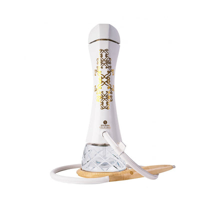 shisha original aristo ignis 24k goud diamant glas handmade porseilene shisha porseleine waterpijp. 