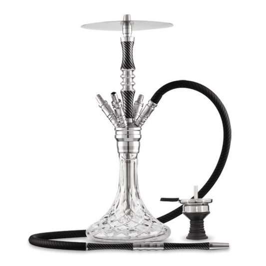 Crystal compleet shisha carbon