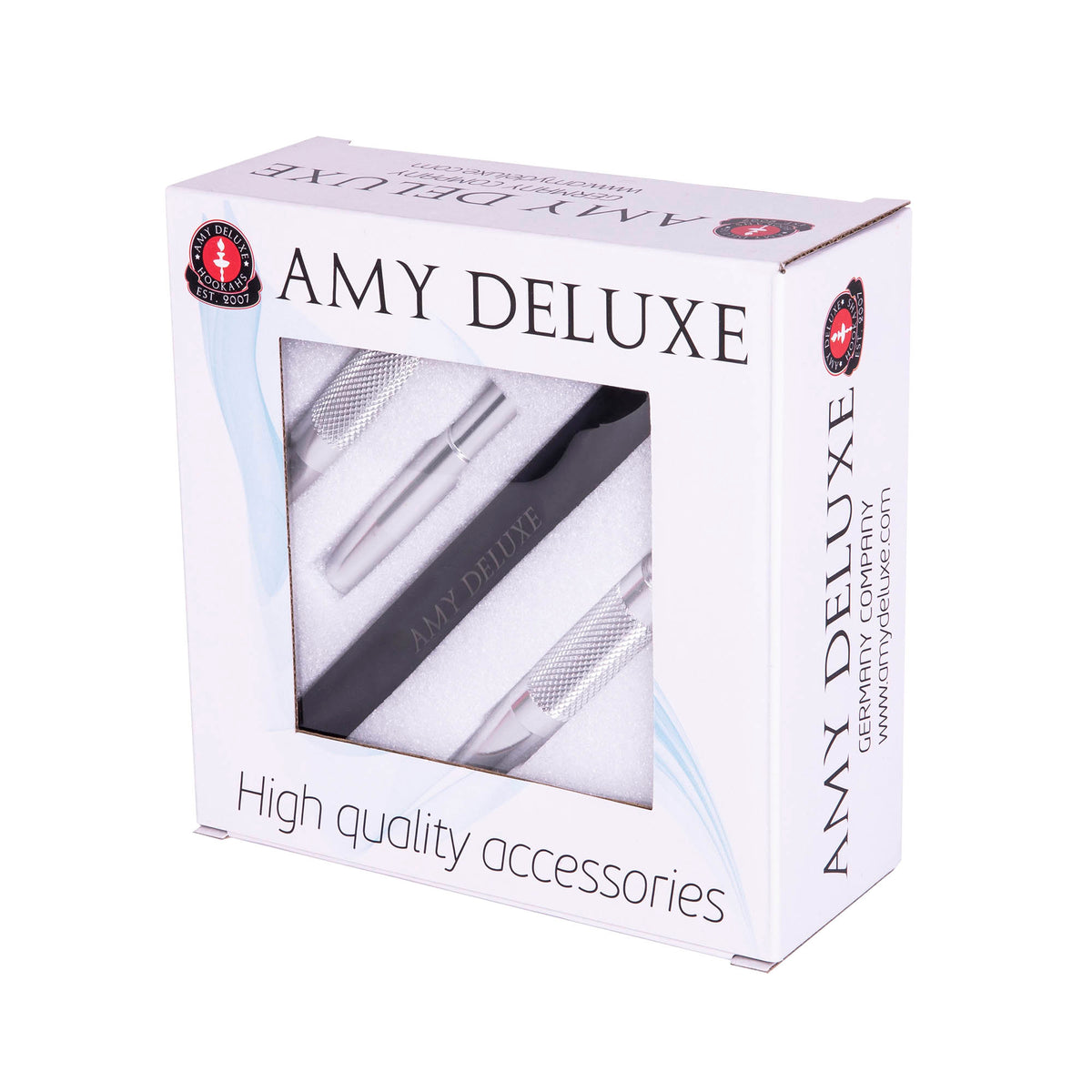 Amy Deluxe Siliconen Slang Set Wit