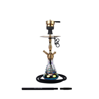 Amy Deluxe Small Rips Goud - Zwart