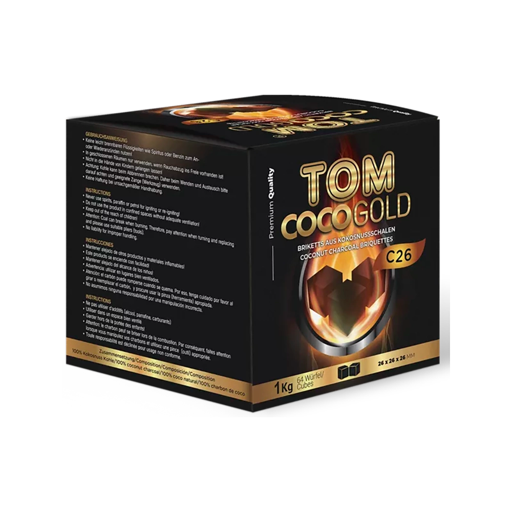 Tom Coco Gold 1kg C26 | Vandaag besteld = morgen in huis – The Shisha ...
